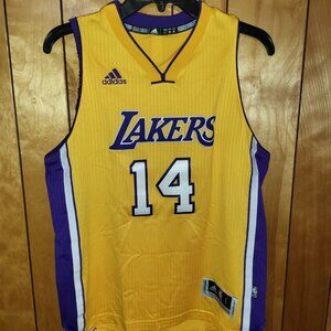 Adidas NBA Los Angeles Lakers Brandon Ingram #14 Jersey YOUTH LARGE Length +2 A3
